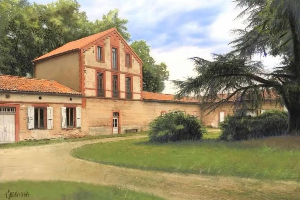 Gite Au Coeur Du Chateau Flotis Castelnau-dʼEstrétefonds Dış mekan fotoğraf